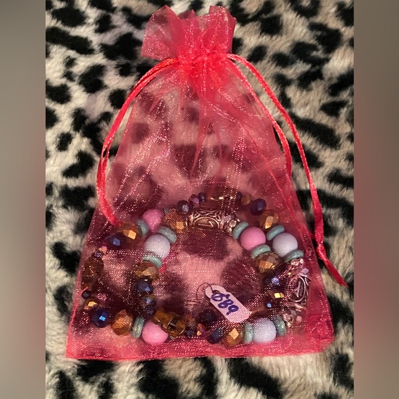 Handmade Sacred Geometry Matching Bracelet Set with Ancient Runes - Picture 7 of 7